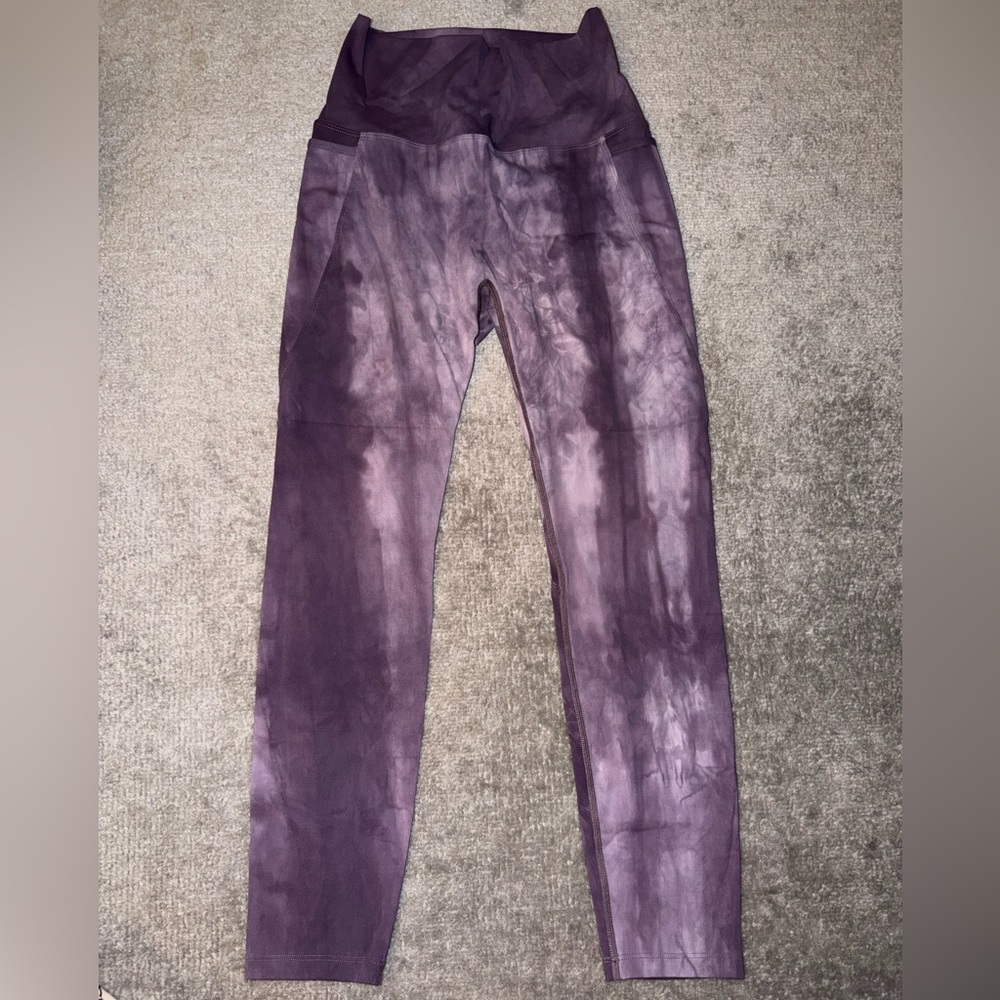 Born Primitive Purple Tie-Dye Leggings